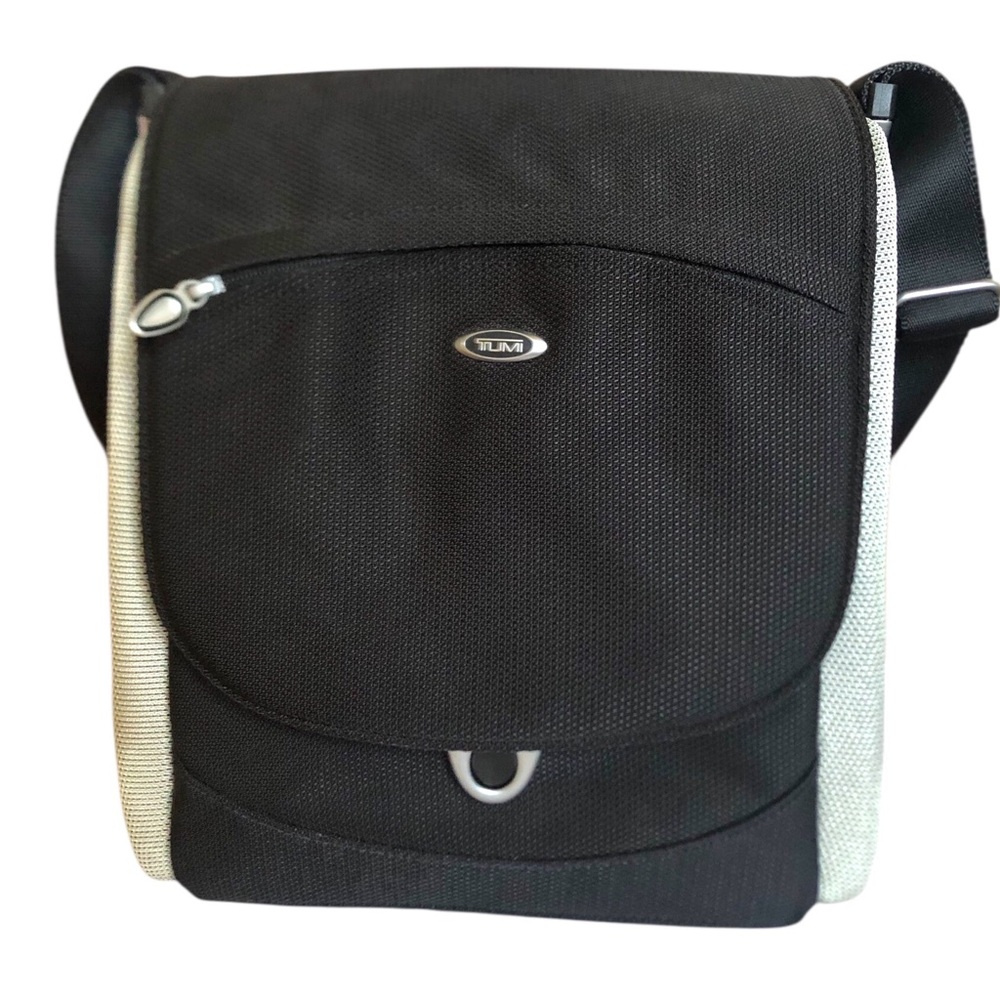 TUMI T3 Lexus Apex Travel Carry On Shoulder Bag  Black / Grey Bag 64155STA